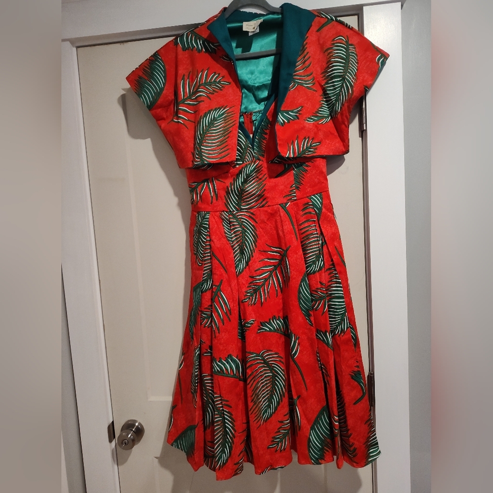 Pinup Couture Tropical Peele Dress